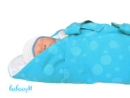 babooz&reg; Pucktuch Batik türkis